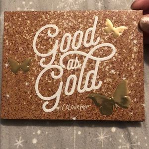 Colourpop good as gold eye shadow palette